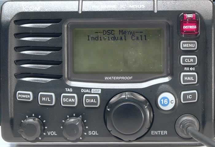 Radio VHF ASN (05): Appel INDIVIDUEL d'une station