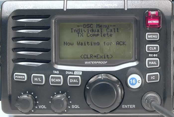 Radio VHF ASN (06): Appel INDIVIDUEL d'une station