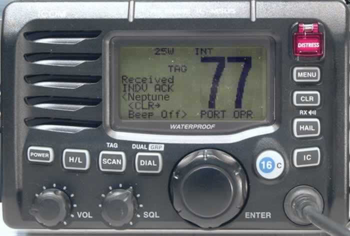Radio VHF ASN (07): Appel INDIVIDUEL d'une station