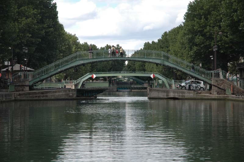Sur le Canal Saint Martin à Paris (9)