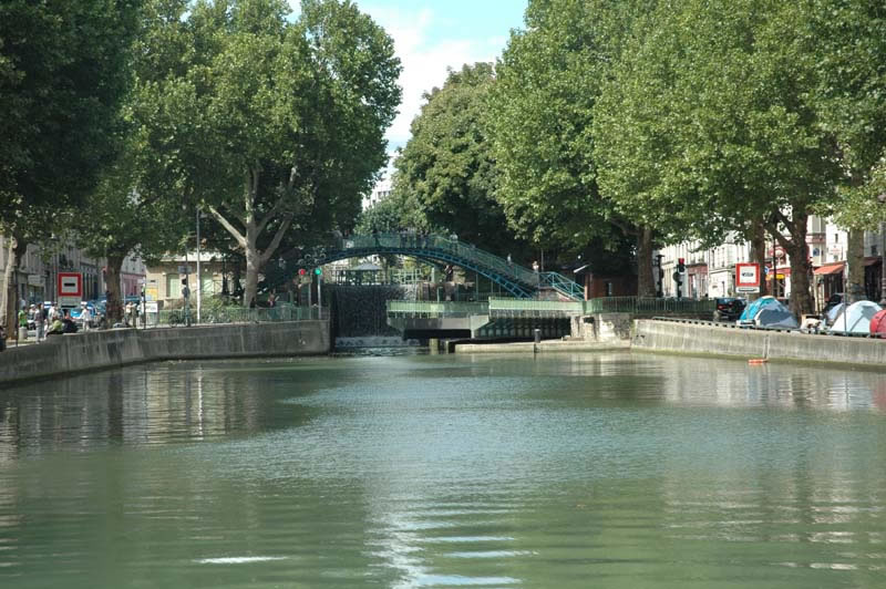 Sur le Canal Saint Martin à Paris (12)
