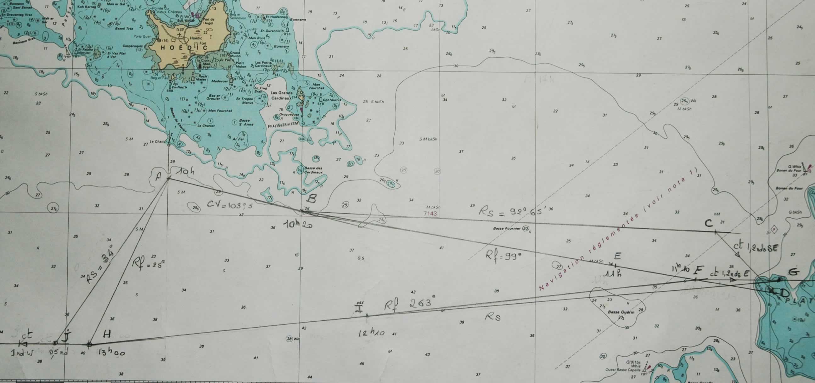 carte marine